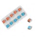 10PCS 3Pin PCT-213 Colorful Mini Fast Wire Connectors Universal Compact Wiring Push-in Terminal Block