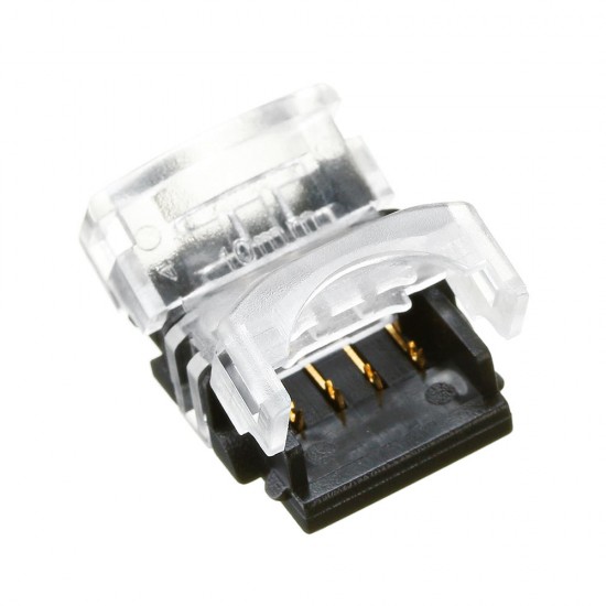 10PCS 4Pin 10MM Board to Board Tape Connector Terminal for Waterproof RGB LED Strip Light 10PCS 4Pin 10MM Board to Board Tape Connector Terminal for Waterproof RGB LED Strip Light