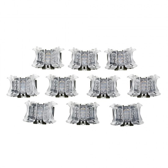 10PCS 4Pin 10MM Board to Board Tape Connector Terminal for Waterproof RGB LED Strip Light