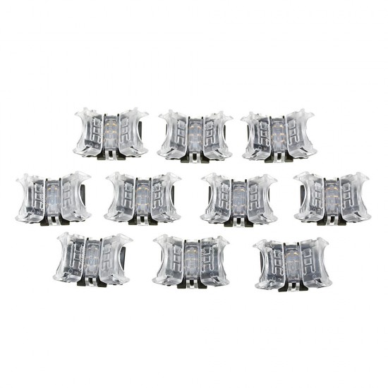 10PCS 4Pin 10MM Board to Board Tape Connector Terminal for Waterproof RGB LED Strip Light 10PCS 4Pin 10MM Board to Board Tape Connector Terminal for Waterproof RGB LED Strip Light