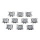10PCS 4Pin 10MM Board to Board Tape Connector Terminal for Waterproof RGB LED Strip Light 10PCS 4Pin 10MM Board to Board Tape Connector Terminal for Waterproof RGB LED Strip Light