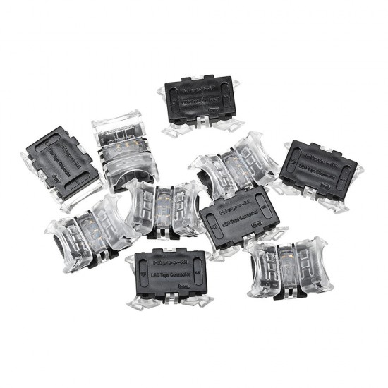 10PCS 4Pin 10MM Board to Board Tape Connector Terminal for Waterproof RGB LED Strip Light 10PCS 4Pin 10MM Board to Board Tape Connector Terminal for Waterproof RGB LED Strip Light