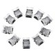 10PCS 4Pin 10MM Board to Board Tape Connector Terminal for Waterproof RGB LED Strip Light
