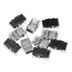 10PCS 4Pin 10mm No Weld Board to Wire Connector Terminal for IP20 RGB LED Strip Light