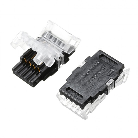 10PCS 4Pin 10mm No Weld Board to Wire Connector Terminal for IP20 RGB LED Strip Light 10PCS 4Pin 10mm No Weld Board to Wire Connector Terminal for IP20 RGB LED Strip Light