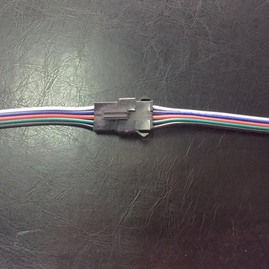 10PCS 5 Pins Female One End Wire Connector for RGBW LED Strip Light 10PCS 5 Pins Female One End Wire Connector for RGBW LED Strip Light