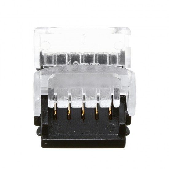 10PCS 5Pin 12MM Board to Board Tape Connector Terminal for No-waterproof RGB LED Strip Light 10PCS 5Pin 12MM Board to Board Tape Connector Terminal for No-waterproof RGB LED Strip Light