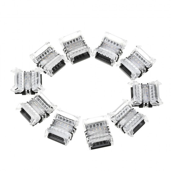 10PCS 5Pin 12MM Board to Board Tape Connector Terminal for No-waterproof RGB LED Strip Light 10PCS 5Pin 12MM Board to Board Tape Connector Terminal for No-waterproof RGB LED Strip Light