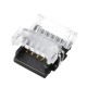 10PCS 5Pin 12MM Board to Board Tape Connector Terminal for No-waterproof RGB LED Strip Light