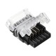 10PCS 5Pin 12MM Board to Wire Connector Terminal for No-waterproof 5050 2835 RGB LED Strip Light