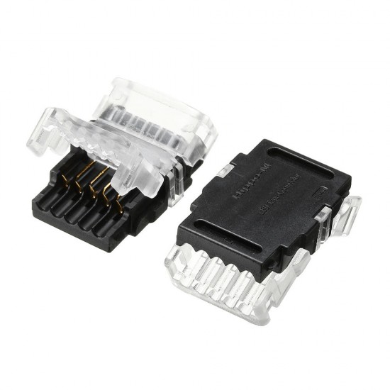 10PCS 5Pin 12MM Board to Wire Connector Terminal for No-waterproof 5050 2835 RGB LED Strip Light