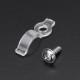 10PCS Fixed Silicon Clip for 8mm Waterproof 3528 3014 5050 LED Strip Light Bracket Clamp with Screws 10PCS Fixed Silicon Clip for 8mm Waterproof 3528 3014 5050 LED Strip Light Bracket Clamp with Screws
