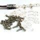 10PCS Fixed Silicon Clip for 8mm Waterproof 3528 3014 5050 LED Strip Light Bracket Clamp with Screws 10PCS Fixed Silicon Clip for 8mm Waterproof 3528 3014 5050 LED Strip Light Bracket Clamp with Screws