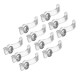 10PCS Fixed Silicon Clip for 8mm Waterproof 3528 3014 5050 LED Strip Light Bracket Clamp with Screws 10PCS Fixed Silicon Clip for 8mm Waterproof 3528 3014 5050 LED Strip Light Bracket Clamp with Screws