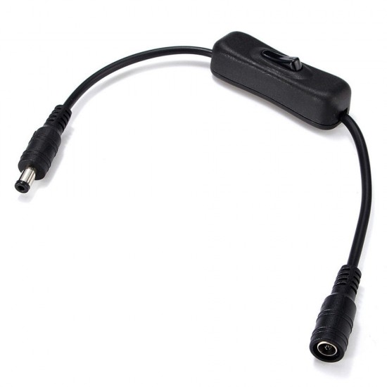 10PCS 5.5X2.1mm DC Power Supply Connector Switch Cable for 5050 3528 LED Strip Light 10PCS 5.5X2.1mm DC Power Supply Connector Switch Cable for 5050 3528 LED Strip Light