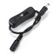 10PCS 5.5X2.1mm DC Power Supply Connector Switch Cable for 5050 3528 LED Strip Light 10PCS 5.5X2.1mm DC Power Supply Connector Switch Cable for 5050 3528 LED Strip Light