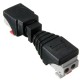 10PCS Male&Female Connectors DC 5.5*2.1mm Power Adapter Plug Cable for LED Strips 12V