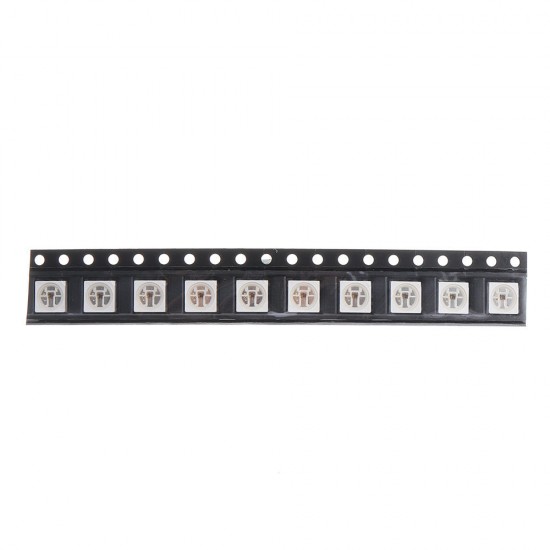 10PCS NS107S IC 5050 SMD RGB Built-in LED Chip DIY Light Beads for Strip Lamp Screen DC5V