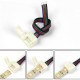 10mm Width PCB 4 Pin Wire Connector for Waterproof RGB LED Strip