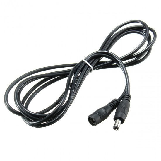 1/2/5/10M DC Power Supply Extension Cable for CCTV Security Camera 5.5x2.5mm