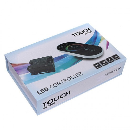 12V Touch Dimmable Remote Wireless RF Controller For Led RGB Strip