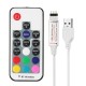 17 Keys USB Black White RF Remote Controller for RGB 5050 3528 LED Strip Light DC5V