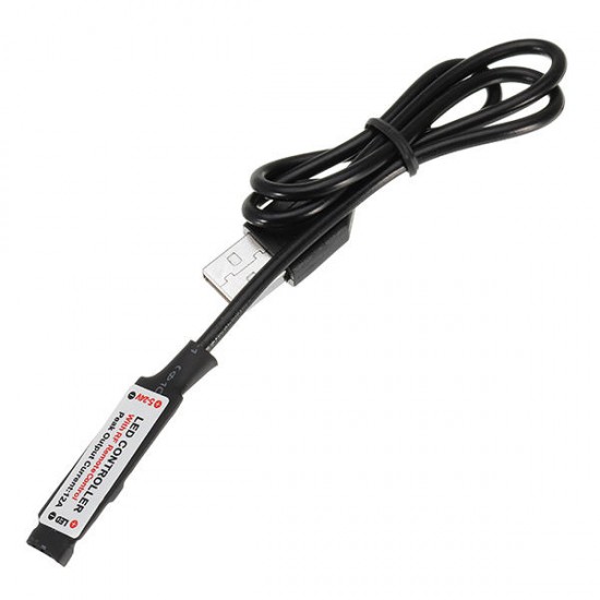 17 Keys USB Black White RF Remote Controller for RGB 5050 3528 LED Strip Light DC5V