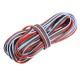 1M/2M/3M/4M/5M/10M/20M/50M 3Pin Extension Cable Connector 22AWG Wire Cord For WS2812 LED Strip Light