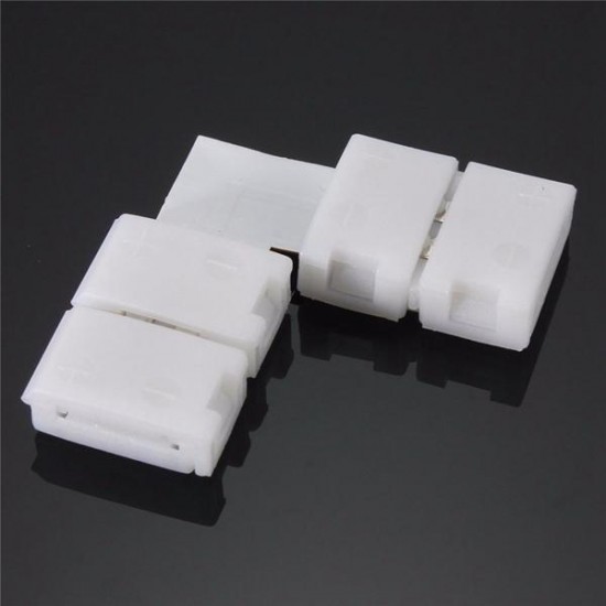 2 Pin 8MM Connector Corner For Single Color Strip Light