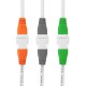 2 Pin Orange Green Grey Connector Wire Cable for Male Female LED Strip Light