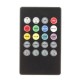 20 Key Music IR Remote Controller Sensor For 3528 5050 RGB LED Strip