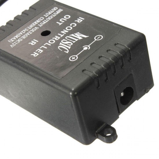20 Key Music IR Remote Controller Sensor For 3528 5050 RGB LED Strip