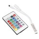 24 Key Mini IR Remote Controller For 3528 5050 RGB LED Strip Light DC 12V 24 Key Mini IR Remote Controller For 3528 5050 RGB LED Strip Light DC 12V