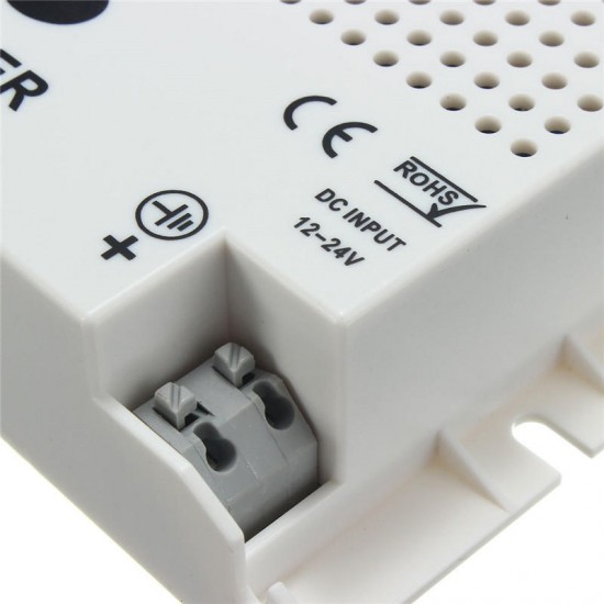 24 Keys RGB LED Strip Music Sound 3 Channel IR Remote Controller Dimmer DC12-24V