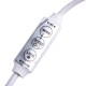 3 Key Dimmer Controller Adapter For Single Color LED Strip Light 3 Key Dimmer Controller Adapter For Single Color LED Strip Light