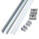 30/50CM XH-U3 U-Style Aluminum Channel Holder For LED Strip Light Bar Under Cabinet Lamp Lighting