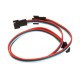30CM 3Pin Extension Cord SM One Female To Two Male Connectors for Magic LED Strip Light 30CM 3Pin Extension Cord SM One Female To Two Male Connectors for Magic LED Strip Light