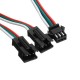 30CM 3Pin Extension Cord SM One Female To Two Male Connectors for Magic LED Strip Light 30CM 3Pin Extension Cord SM One Female To Two Male Connectors for Magic LED Strip Light