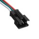 30CM 3Pin Extension Cord SM One Female To Two Male Connectors for Magic LED Strip Light