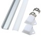 30CM XH-008 U-Style Aluminum Channel Holder For LED Strip Light Bar Under Cabinet Lamp Lighting