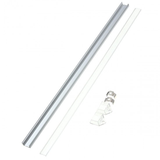 30CM XH-008 U-Style Aluminum Channel Holder For LED Strip Light Bar Under Cabinet Lamp Lighting