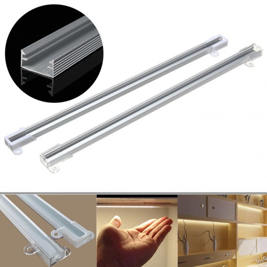 30CM XH-058 Aluminum Channel Holder For LED Strip Light Bar Under Cabinet Lamp