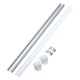 30CM XH-062 U-Style Aluminum Channel Holder For LED Strip Light Bar Under Cabinet Lamp Lighting