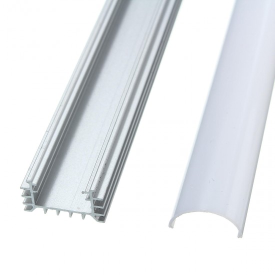 30CM XH-062 U-Style Aluminum Channel Holder For LED Strip Light Bar Under Cabinet Lamp Lighting