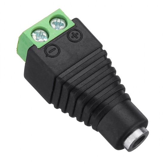 3.5*1.35mm DC Power Male Female Plug Jack Adapter Connector for CCTV LED 5050 3528 5630 Strip Light