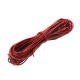 3PCS 10M Tinned Copper 22AWG 2 Pin Red Black DIY PVC Electric Cable Wire for LED Strips