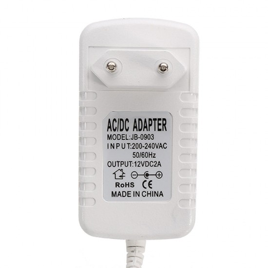 3pcs AC220-240V to DC12V 2A 24W EU Plug Power Supply Adapter Transformer for LED Strip Light 3pcs AC220-240V to DC12V 2A 24W EU Plug Power Supply Adapter Transformer for LED Strip Light