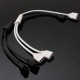 4 Pin 1 to 2 Flexible LED Connector Cable Splitter For RGB Strip Light DC12V 4 Pin 1 to 2 Flexible LED Connector Cable Splitter For RGB Strip Light DC12V