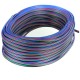 4 Pin Extension Wire Connector Cable for RGB LED Strip Lights