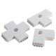 4 Pin LED Connector L/+/T Shape Connection for RGB LED Strip Light DC 12V 4 Pin LED Connector L/+/T Shape Connection for RGB LED Strip Light DC 12V
